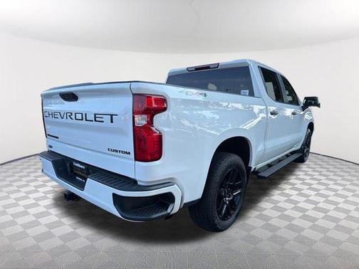 Summit White 2023 Chevrolet Silverado 1500 Custom