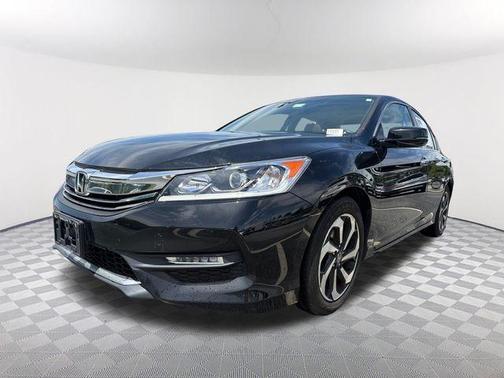 Black 2016 Honda Accord EX-L