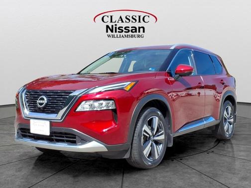 Scarlet Ember Tintcoat 2023 Nissan Rogue Platinum