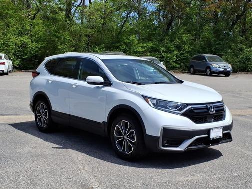 Platinum White Pearl 2020 Honda CR-V 2WD EX