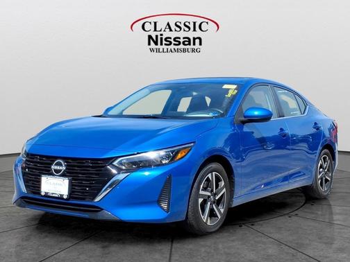 Electric Blue Metallic 2025 Nissan Sentra SV