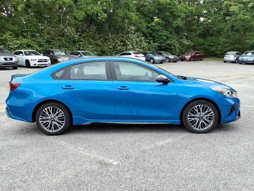 Sporty Blue 2023 Kia Forte GT-Line