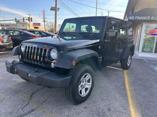 Black Clearcoat 2016 Jeep Wrangler Unlimited Sport