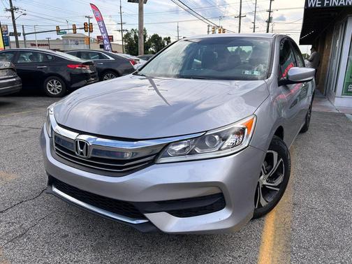 Lunar Silver Metallic 2017 Honda Accord LX