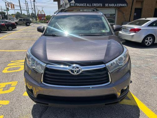 Predawn Gray Mica 2015 Toyota Highlander XLE