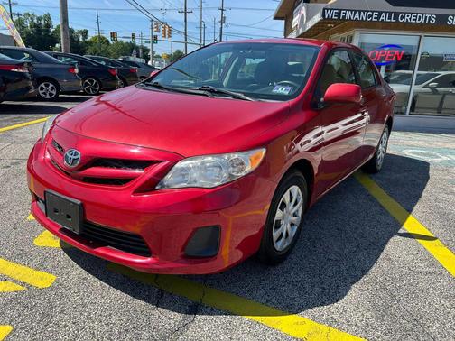 Barcelona Red Metallic 2011 Toyota Corolla LE