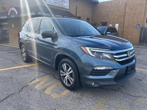 Blue 2018 Honda Pilot EX-L