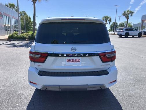 White (Aspen White Tricoat) 2023 Nissan Armada Platinum 2WD