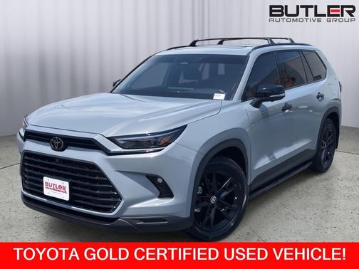 Gray (Cement) 2025 Toyota Grand Highlander Hybrid Nightshade Edition