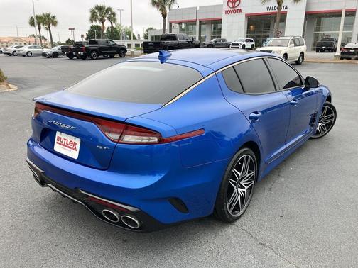 Blue (Micro Blue Pearl) 2022 Kia Stinger GT1