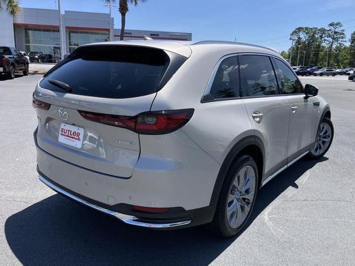 Gray (Platinum Quartz) 2024 Mazda CX-90 3.3 Turbo Premium