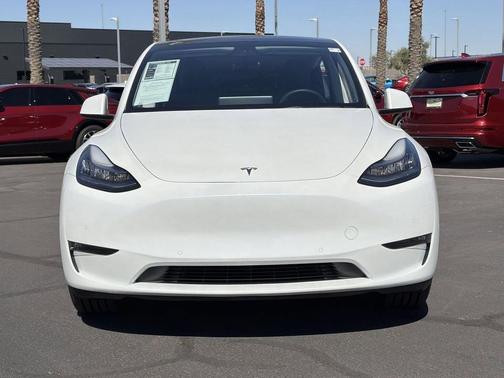 Pearl White Multi-Coat 2021 Tesla Model Y Performance Dual Motor All-Wheel Drive