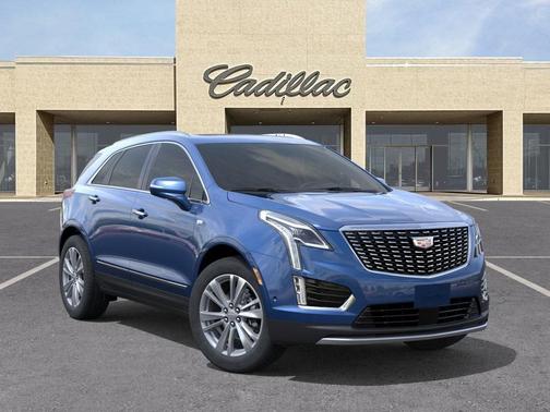 Opulent Blue Metallic 2026 Cadillac XT5 Premium Luxury