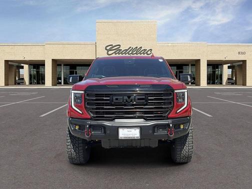 Volcanic Red Tintcoat 2024 GMC Sierra 1500 AT4X