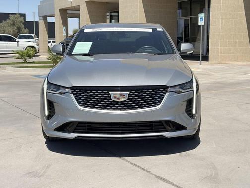 Argent Silver Metallic 2023 Cadillac CT4 Premium Luxury