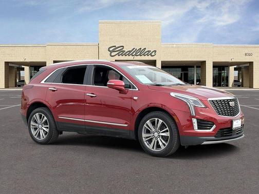 Radiant Red Tintcoat 2025 Cadillac XT5 Premium Luxury