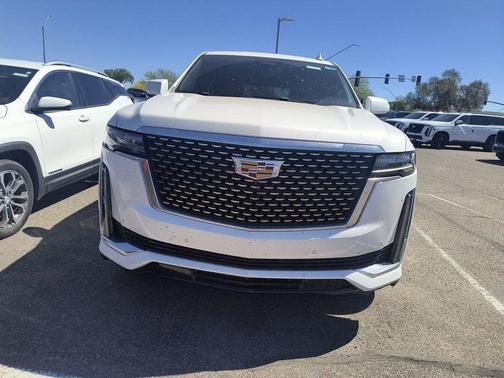 Crystal White Tricoat 2021 Cadillac Escalade Premium Luxury