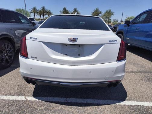 Crystal White Tricoat 2018 Cadillac CT6 3.0L Twin Turbo Luxury