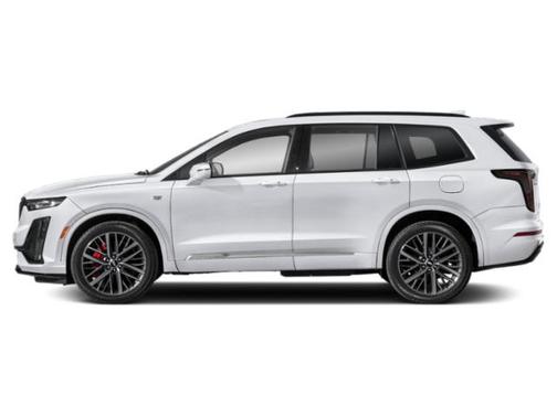 Crystal White Tricoat 2024 Cadillac XT6 Sport AWD