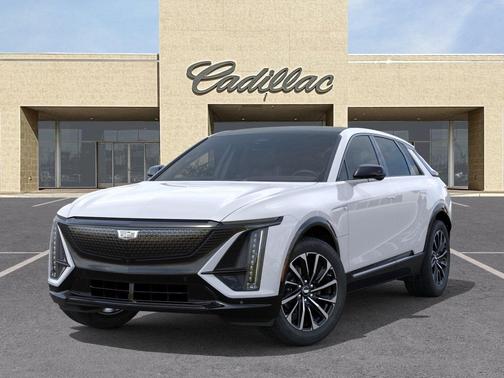Vibrant White Tricoat 2026 Cadillac LYRIQ Premium Sport
