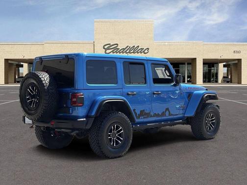 Hydro Blue Pearlcoat 2025 Jeep Wrangler Rubicon