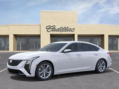 Summit White 2026 Cadillac CT5 Premium Luxury Sedan