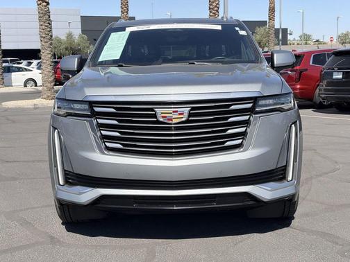 Argent Silver Metallic 2024 Cadillac Escalade ESV Premium Luxury Platinum SUV