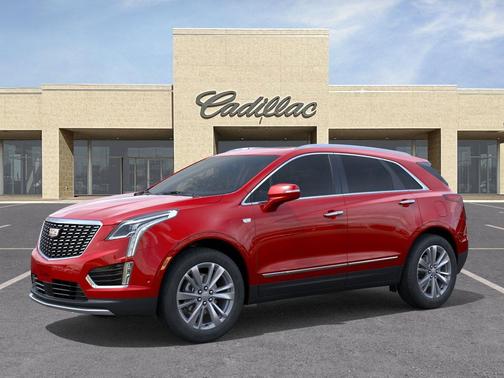 Radiant Red Tintcoat 2026 Cadillac XT5 Premium Luxury