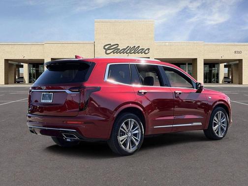 Radiant Red Tintcoat 2025 Cadillac XT6 Premium Luxury AWD