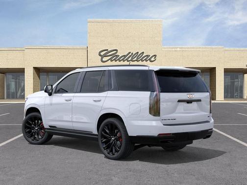 Vibrant White Tricoat 2026 Cadillac Escalade Sport Platinum
