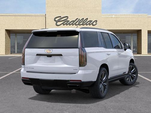 Vibrant White Tricoat 2026 Cadillac Escalade Sport