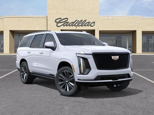 Vibrant White Tricoat 2026 Cadillac Escalade Sport