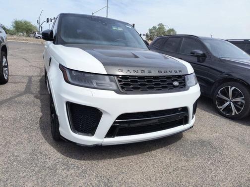 White 2022 Land Rover Range Rover Sport SVR