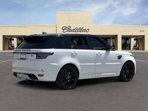 White 2022 Land Rover Range Rover Sport SVR