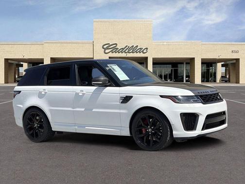 White 2022 Land Rover Range Rover Sport SVR