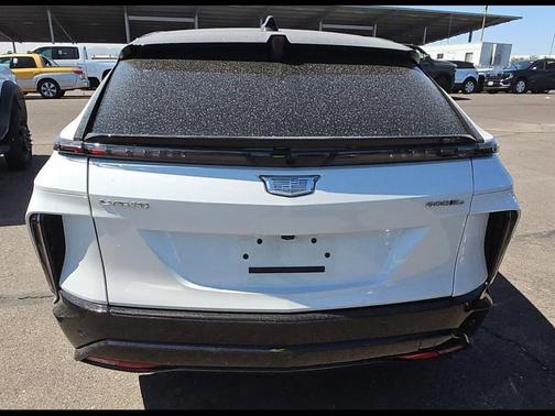 Crystal White Tricoat 2025 Cadillac LYRIQ Sport