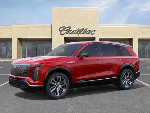 Radiant Red Tintcoat 2026 Cadillac VISTIQ Luxury SUV