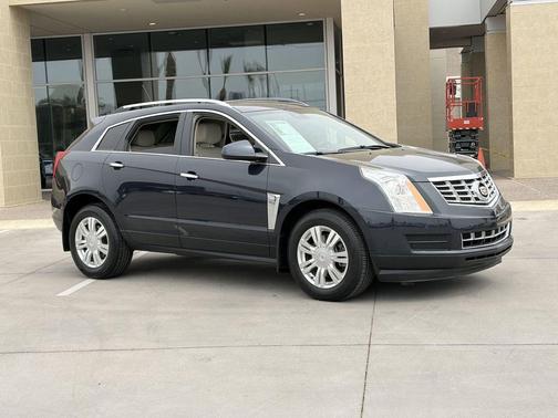 Sapphire Blue Metallic 2015 Cadillac SRX Luxury Collection