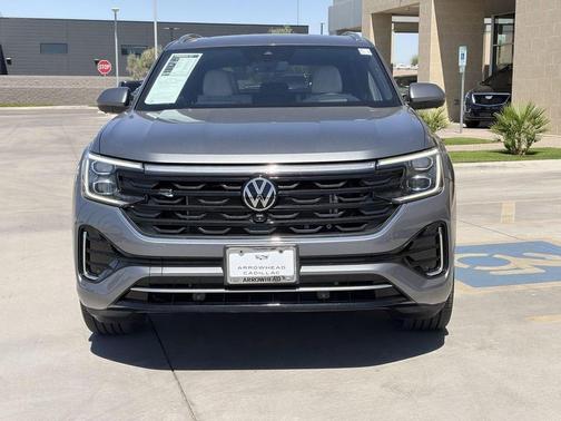 Gray 2025 Volkswagen Atlas Cross Sport 2.0T SEL Premium