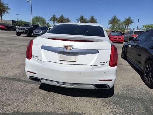 Crystal White Tricoat 2015 Cadillac CTS 2.0L Turbo Luxury