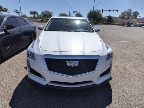 Crystal White Tricoat 2015 Cadillac CTS 2.0L Turbo Luxury
