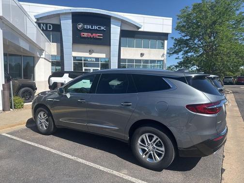 Satin Steel Gray Metallic 2018 Buick Enclave Essence