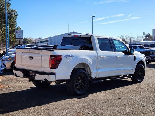Star White Metallic Tri-Coat 2025 Ford F-150 Lariat