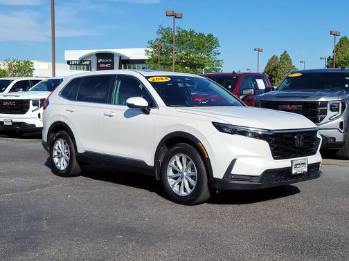 Platinum White Pearl 2024 Honda CR-V EX-L AWD