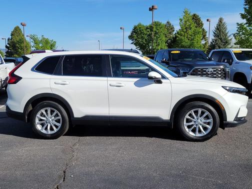 Platinum White Pearl 2024 Honda CR-V EX-L AWD