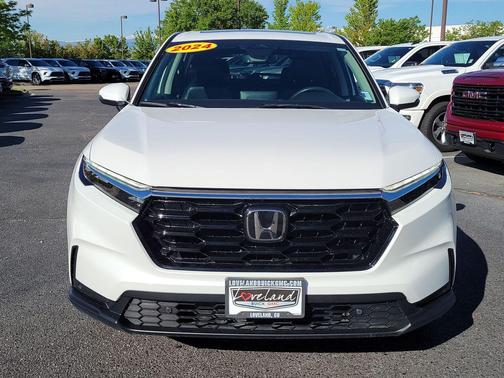 Platinum White Pearl 2024 Honda CR-V EX-L AWD