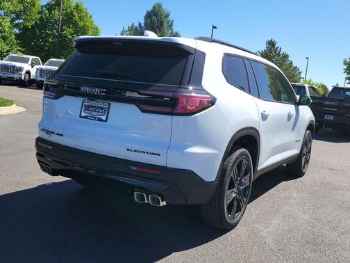 Glacier White Tricoat 2026 GMC Acadia Elevation AWD