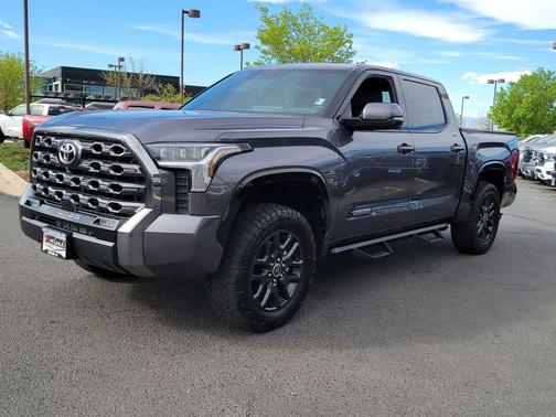 Magnetic Gray Metallic 2023 Toyota Tundra Platinum