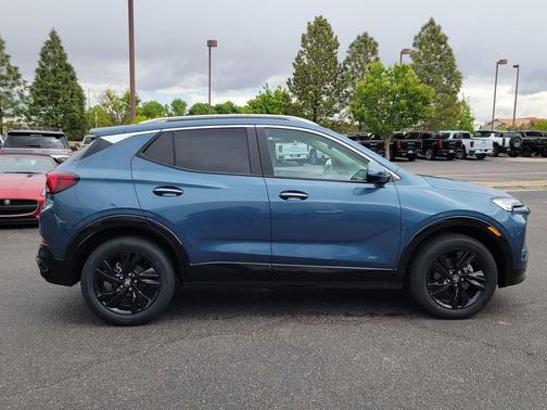 Ocean Blue Metallic 2026 Buick Encore GX Sport Touring