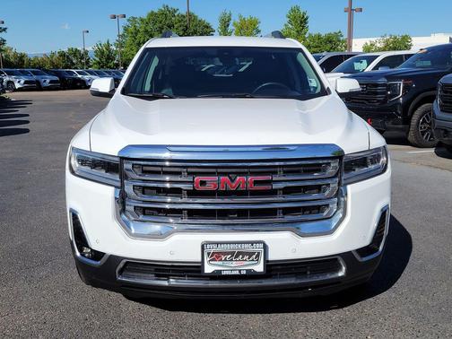 Summit White 2023 GMC Acadia FWD SLT